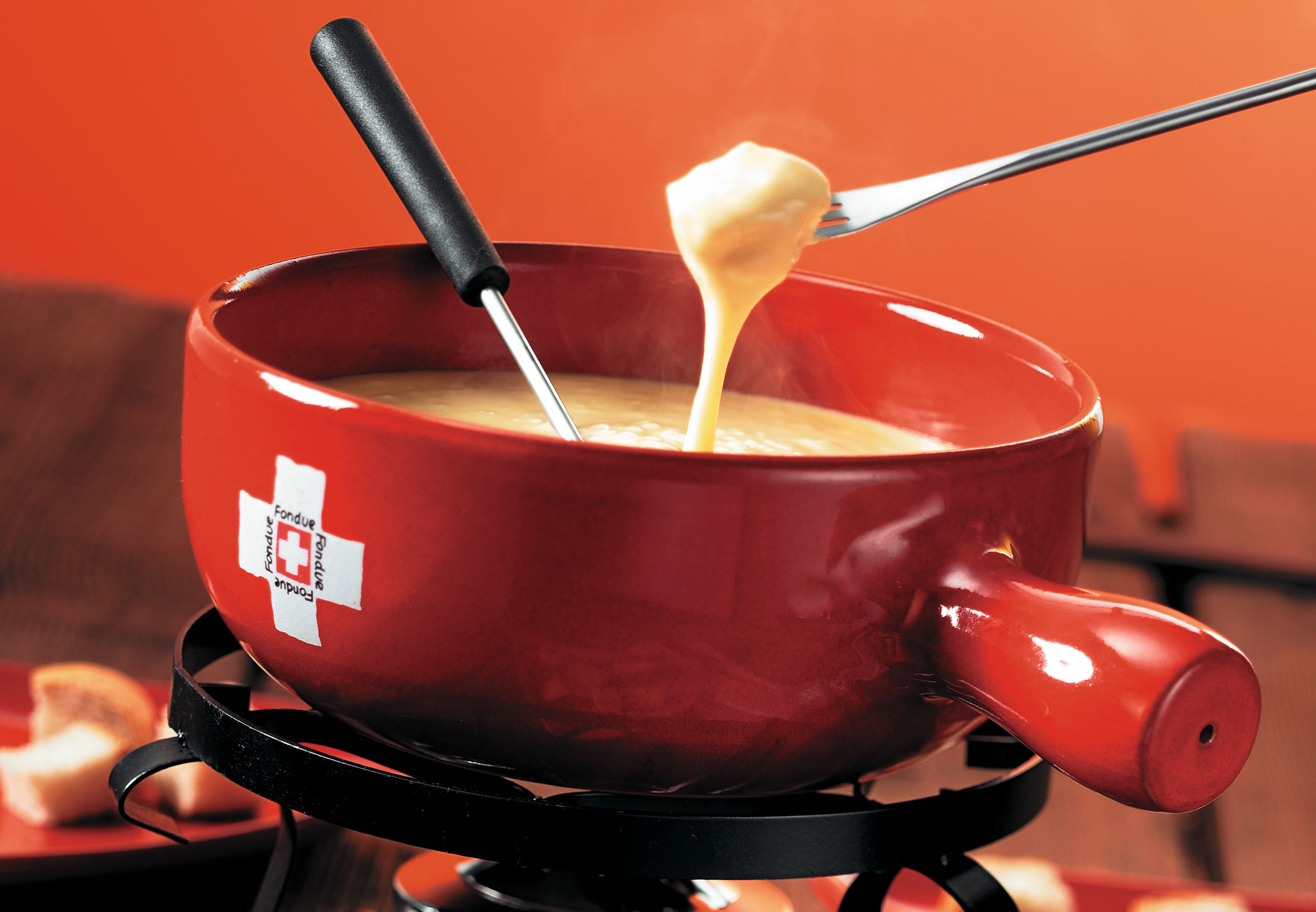 Schweizer Käse-Fondue